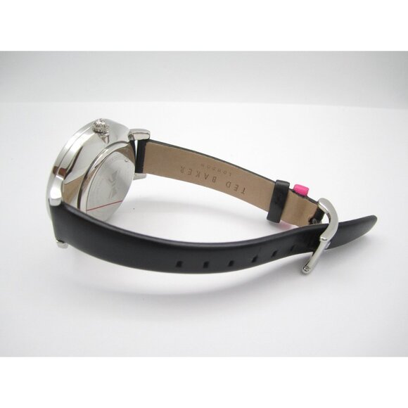 Women Ted Baker Floral Quartz WR Analog 37mm Round Watch (H995) "New Battery" - Picture 10 of 10